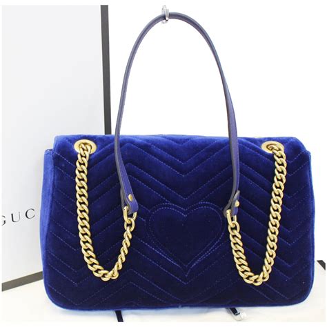 gucci handbag blue|gucci handbag blue velvet.